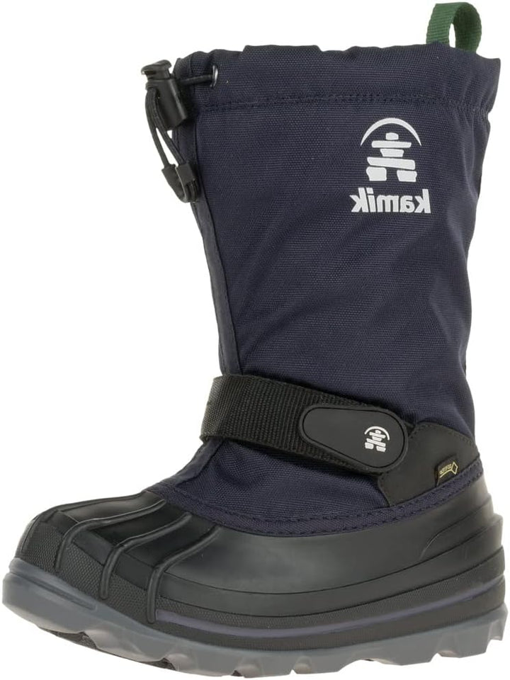 Kamik Unisex Kinder Waterbug8g Winterstiefel Blau Navy Marine 37 EU, Blau Navy Marine 37 EU