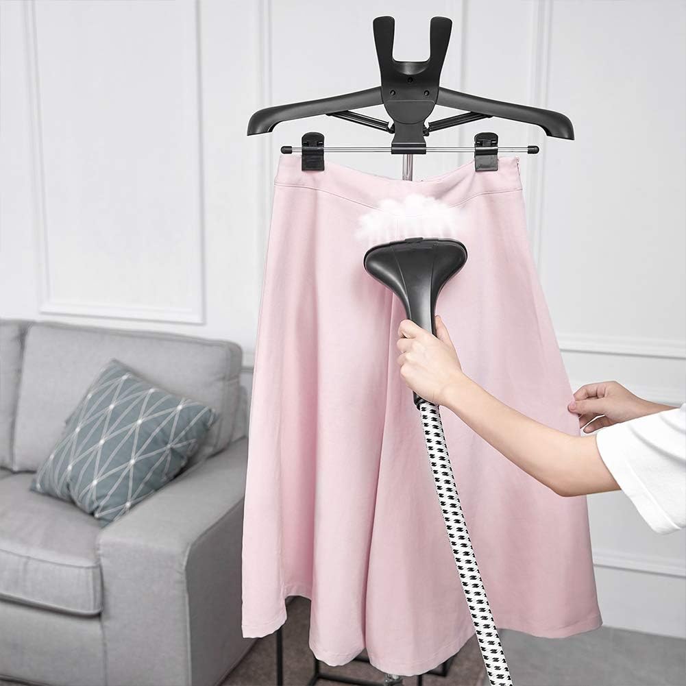 Dampfglätter 1700 W - Vertikal Steamer, Höhenverstellbar, Mit Kleiderbügel und Dampfständer für Klei