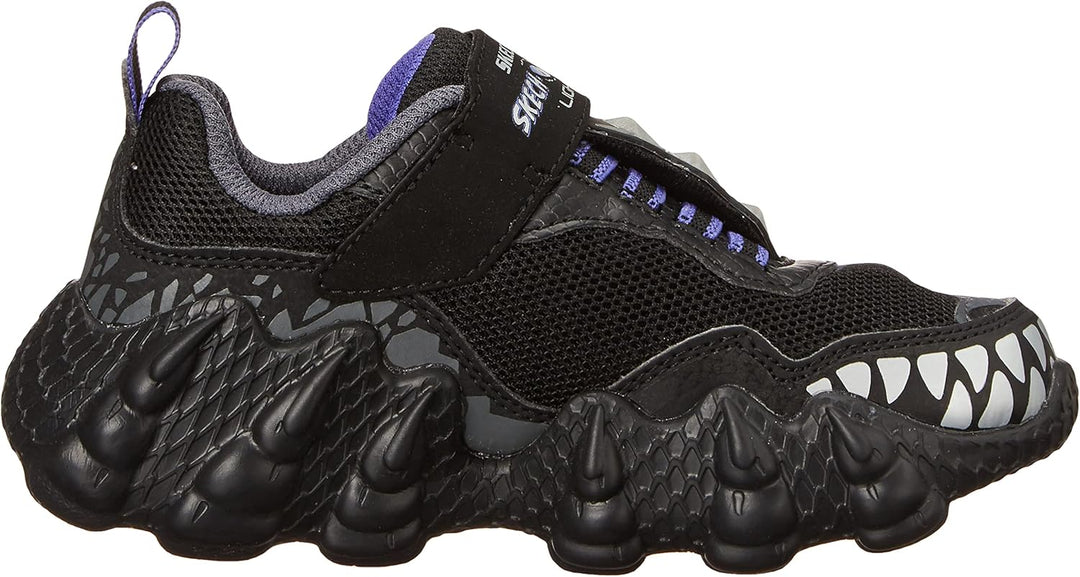 Skechers Jungen 400112l Bklm Sneaker 43 EU Black Charcoal Synthetic Textile Charcoal, 43 EU Black Ch