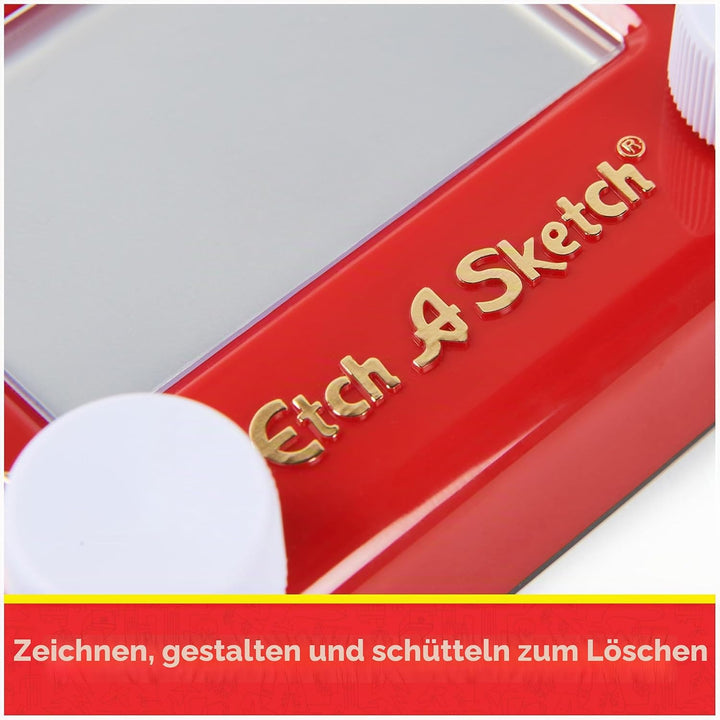 Etch A Sketch Pocket, 76% Recycled Plastic, Original Magic Screen, Sustainably-Minded Kids Travel To