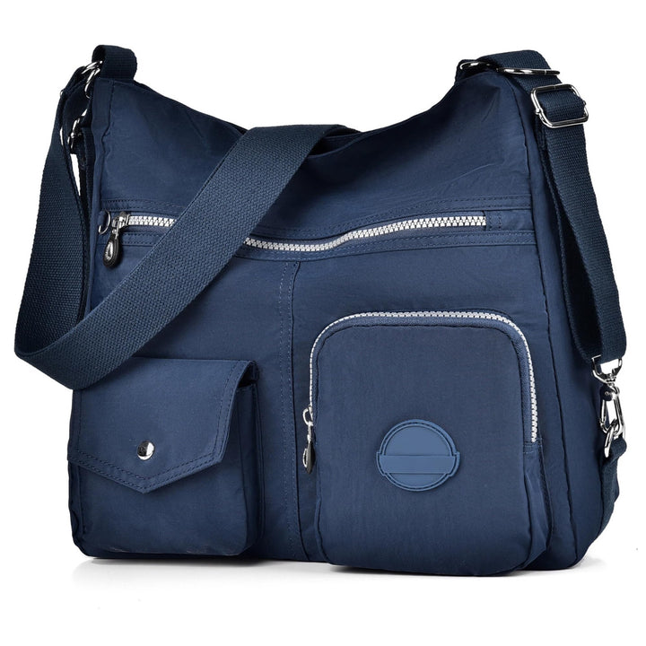 Multipurpose Hobo Purse for Women with Antitheft RFID, Waterproof Nylon Crossbody Bag Shoulder Handb