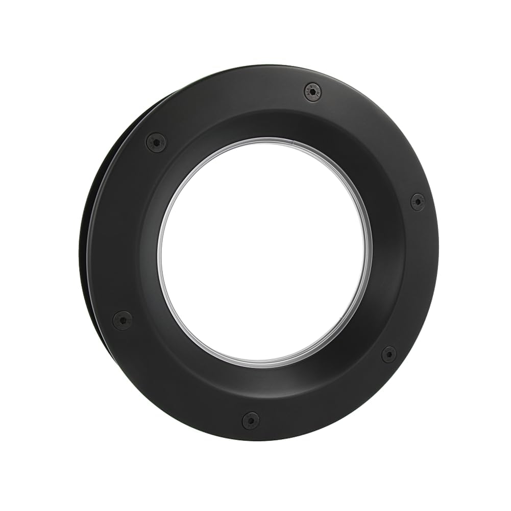 MLS Bullauge B6000, Bullauge für Türen, aus Robustem Aluminium, VSG-Sicherheitsglas, Passend für 40