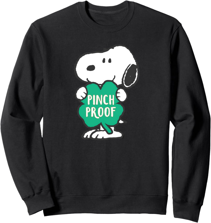 Peanuts St Patrick's Day Snoopy Pinch Proof Sweatshirt