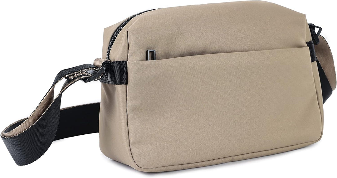 Hedgren Damen Neutron Crossbody Beiger Stein, Beiger Stein