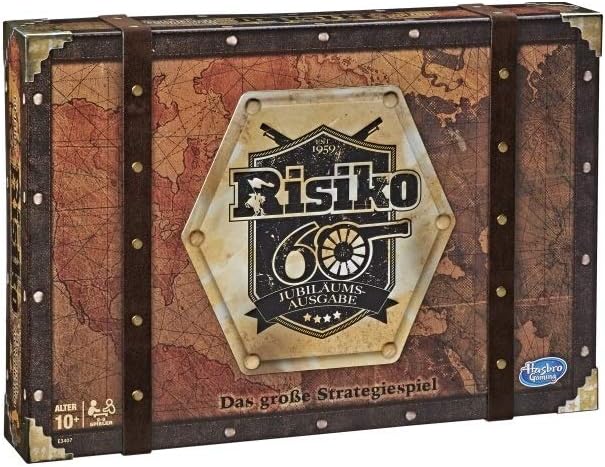 Risiko 60 Jahre Jubiläums-Ausgabe, Familienspiel ab 10 Jahren Risiko 60 Jahre Jubiläums-Ausgabe