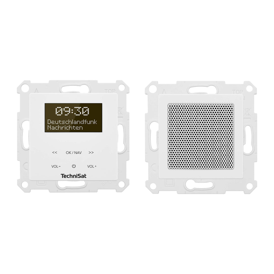 TechniSat DIGITRADIO UP 55 - DAB+ Unterputzradio für die flexible Montage (DAB, UKW, Bluetooth-Empfa
