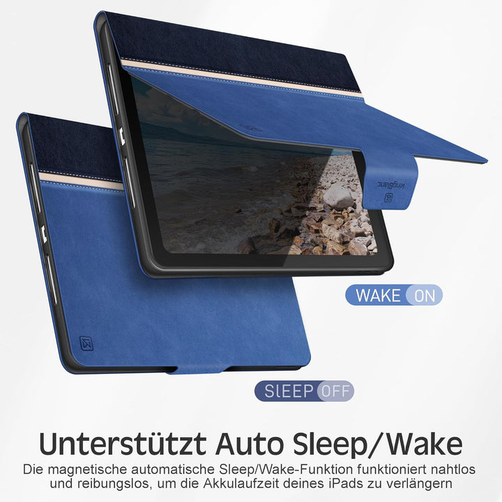 KingBlanc Hülle für iPad (A16) 11. Generation 11 Zoll 2025, iPad 10. Generation 10,9 Zoll 2022 mit S