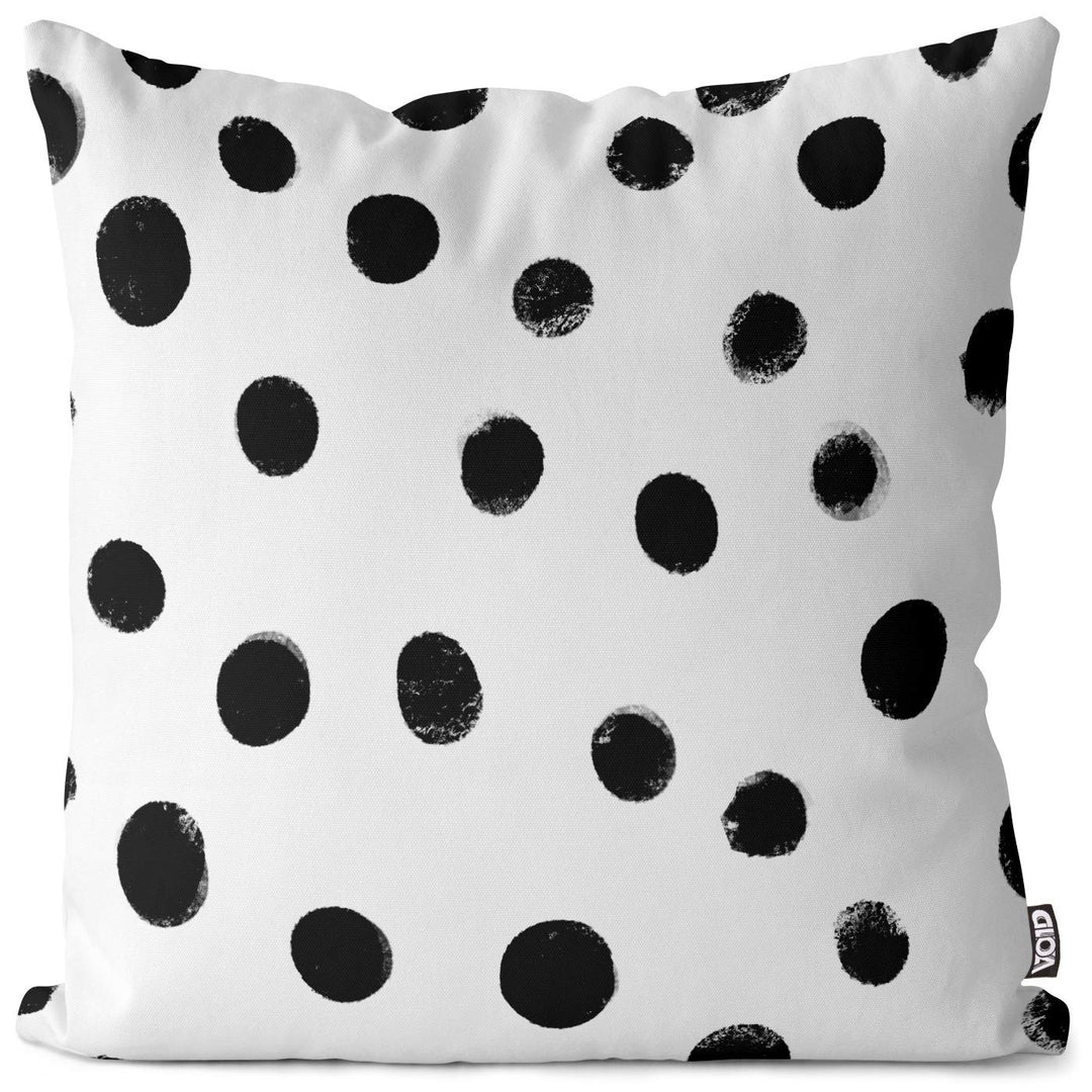 VOID Black Dots Kissenbezug Kissenhülle Sofakissen Kissen Deko Outdoor-Kissen Dekokissen, Kissen Grö