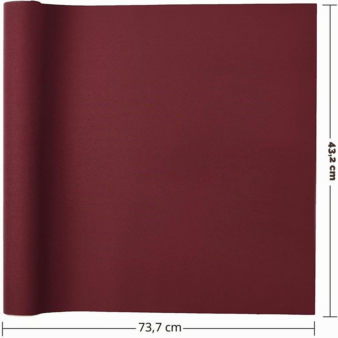 Wooqu Büchertuch, Stoffoberfläche und Papierrückseite, langlebig, stark, 43,2 x 73,7 cm, zum Buchbin