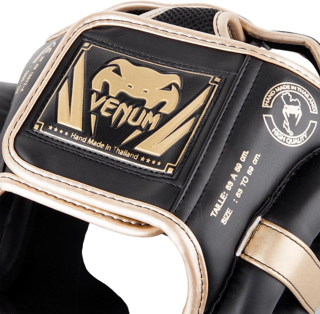 Venum Elite Boxen Schienbeinschutz L Schwarz / Gold, L Schwarz / Gold