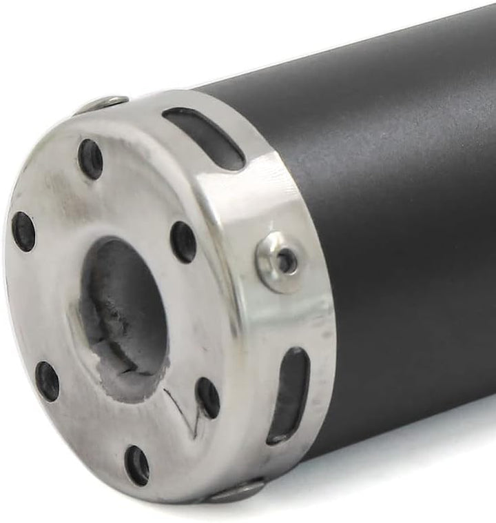 sourcing map 22mm Einlass Dmr Motorrad Auspuff Schalldämpfer System Schwanz Rohr 280mm x 60mm