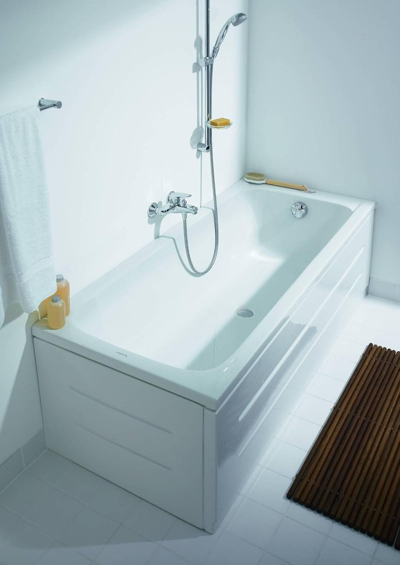 Duravit D-Code Rechteckige Badewanne, D-Code, 1600 mm, 100 l, Weiss