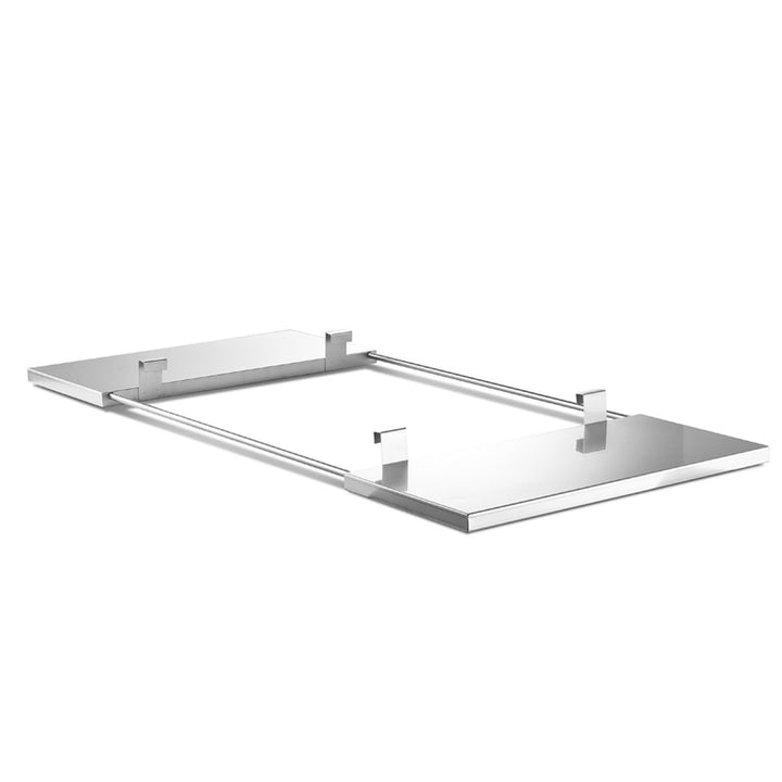 THÜROS Edelstahlablage beidseitig für THÜROS T3 Grillfläche 42x42 cm Für Grillfläche 42 x 42 cm, Für