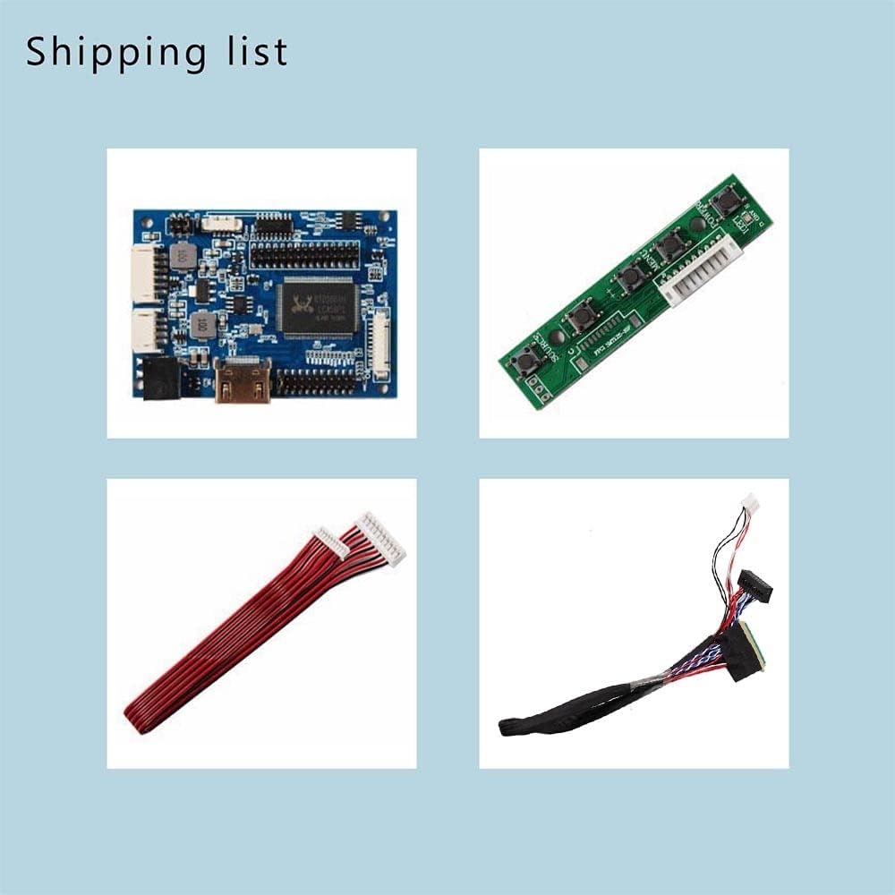 HDMI LVDs Controller Board 40pin für 1366x768 14" LP140WH1 15,6" LP156WH2 LP156WH4 TL B156XW02 WLED