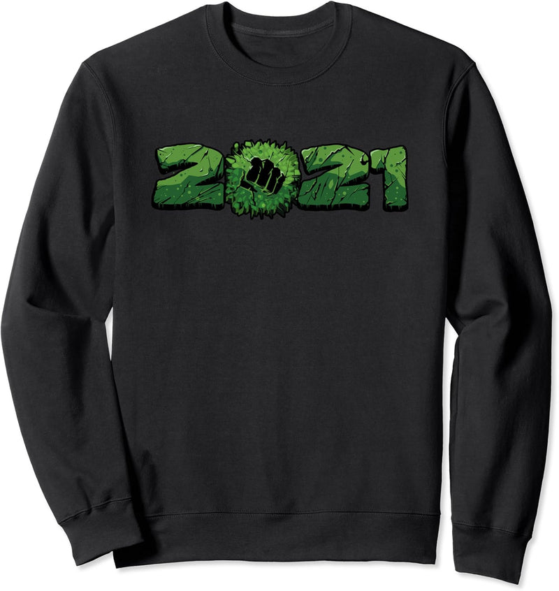 Marvel Hulk 2021 Happy New Year Sweatshirt