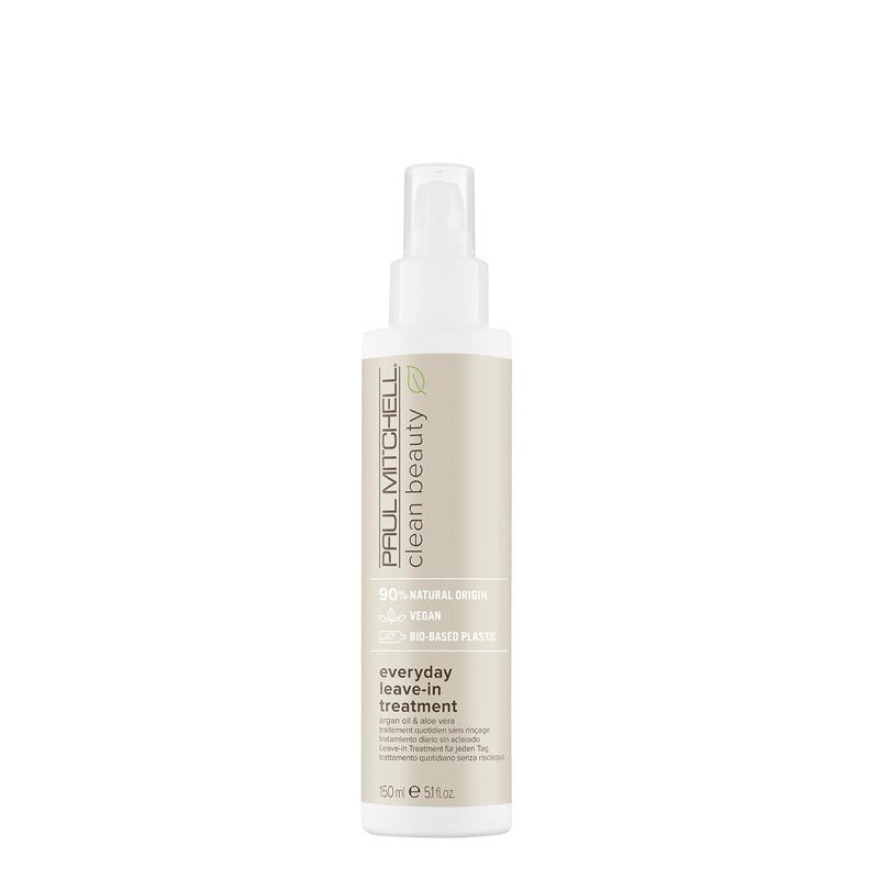 Paul Mitchell Clean Beauty Everyday Leave-In Treatment – Vegane Haarpflege Für Alle Haar-Typen, Tägl