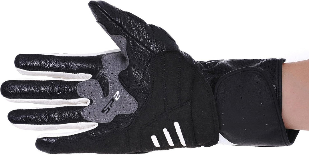 Seibertron SP2 SP-2 Leder Herren On-Road Motorrad-Handschuhe echtes Leder Moto-Cross Motobike Motorr