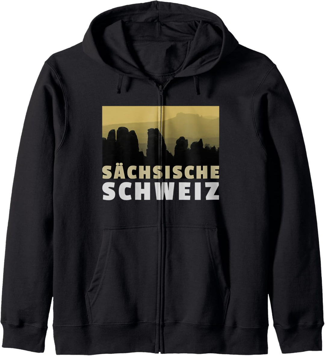 Sächsische Schweiz Wanderparadies Kapuzenjacke