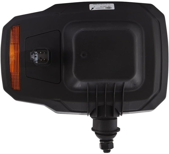 HELLA - Halogen-Hauptscheinwerfer - 12V - Einbau - Lichtscheibenfarbe: gelb - Stecker: DEUTSCH Steck