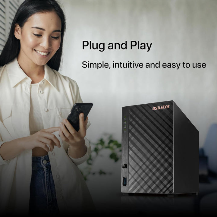 Drivestor 2 Gen 2 AS1202T 2 Bay NAS