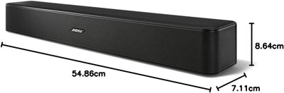 Bose Solo 5 TV-Soundsystem, Bluetooth-Soundbar, Schwarz Sound System, Sound System