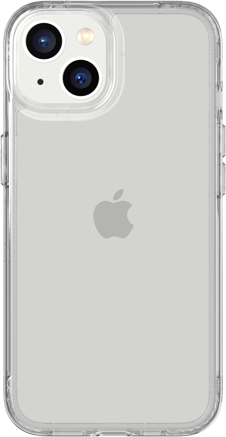 Tech 21 iPhone 14 Evo Clear - Kratzfeste, stossabsorbierende klare Handyhülle mit 3, 6 m Multi-Drop