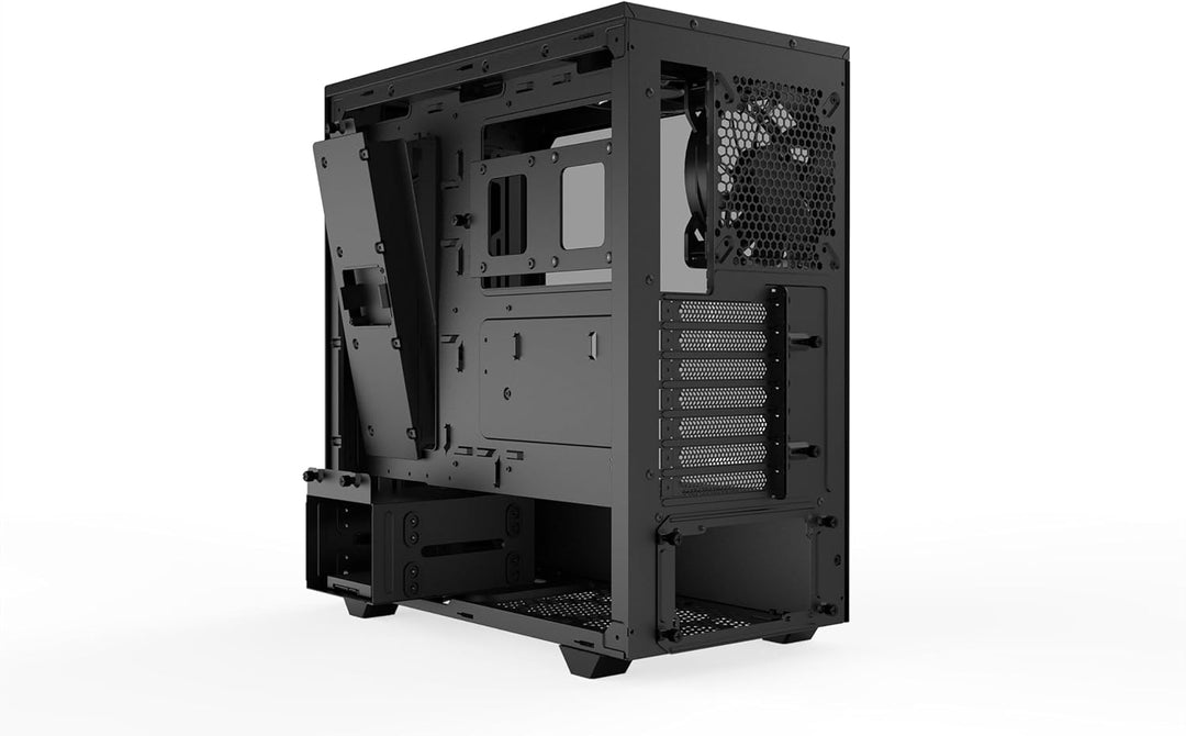 be quiet! Pure Base 500DX Black PC-Gehäuse, 3X Pure Wings 2 Lüfter, ARGB LEDs, Radiatoren bis 360mm,