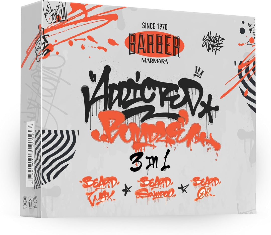 Barber Marmara Tocacco &amp; Vanilla· Bartpflege und Styling Set | Ultimate Beard Box · Bartpflege Set i