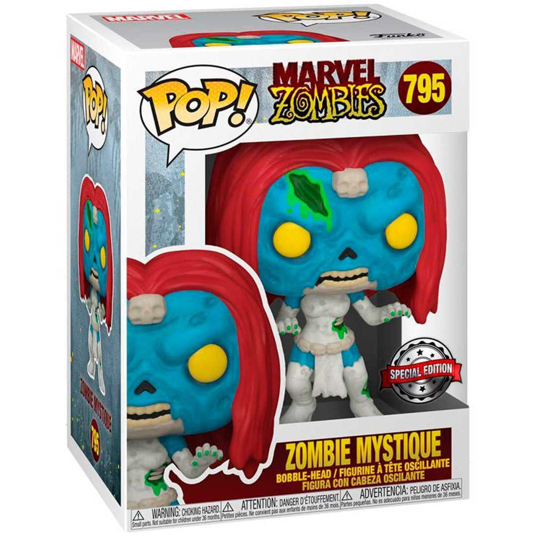 Funko POP! Zombie Mystique #795 Special Edition Vinyl Figure Marvel Zombies