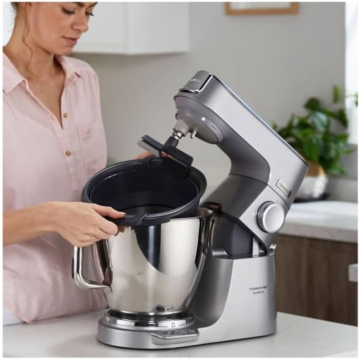 Kenwood Sieb und Passieraufsatz KAT20.000GY, Zubehör für Kenwood Küchenmaschinen, zum Passieren von