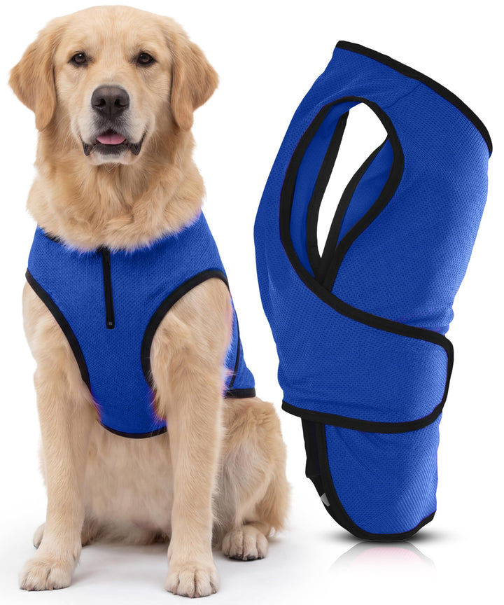Hundemantel, Warnweste Hund &amp; Hundekühlwesten – Leichte Jacke für Kleine Hunde, Reissverschluss, Für