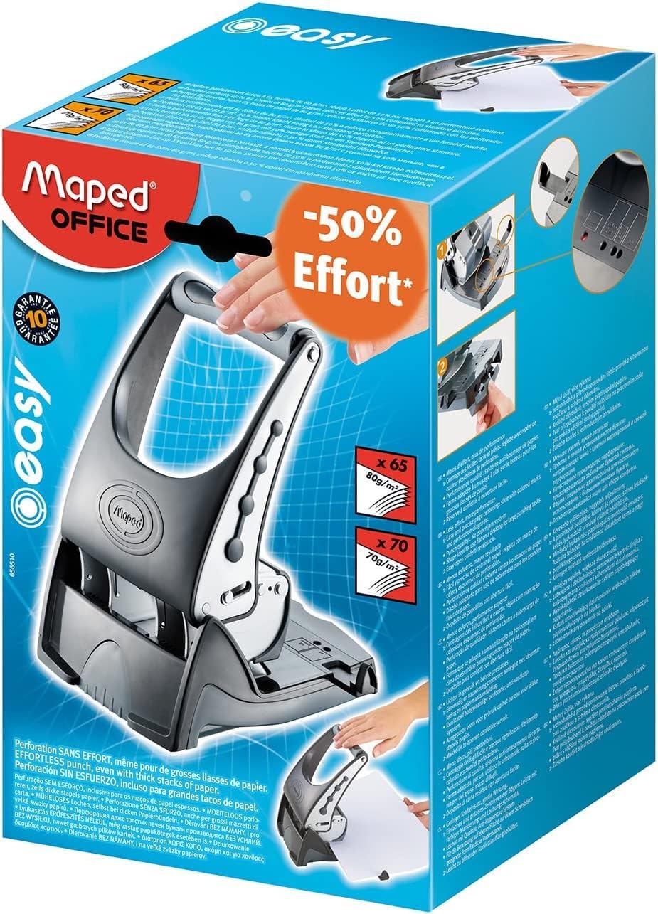 Locher Easy 65/70 Blatt In Box Einfach 65 Sheet Hole Punch, Einfach 65 Sheet Hole Punch