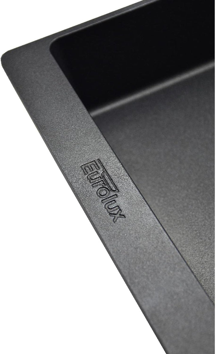 Eurolux Aluguss Bräter 41 x 26 cm Induktion - flacher 8.0 cm Rand - backofengeeignet - induktiver re