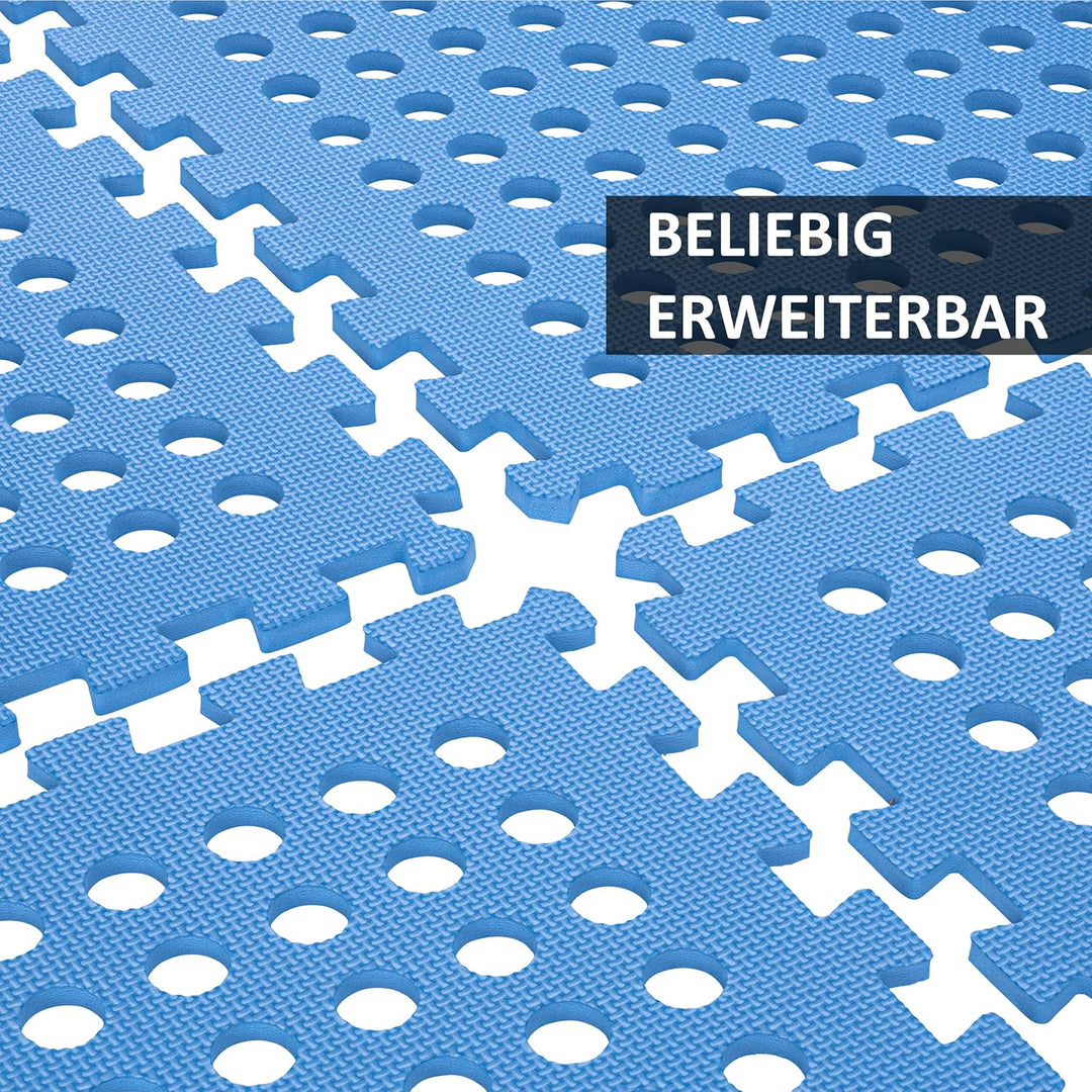 bonsport Pool Unterlegmatte Poolmatte 12 Stück - Bodenschutz Matte für den Pool/Planschbecken - Bode