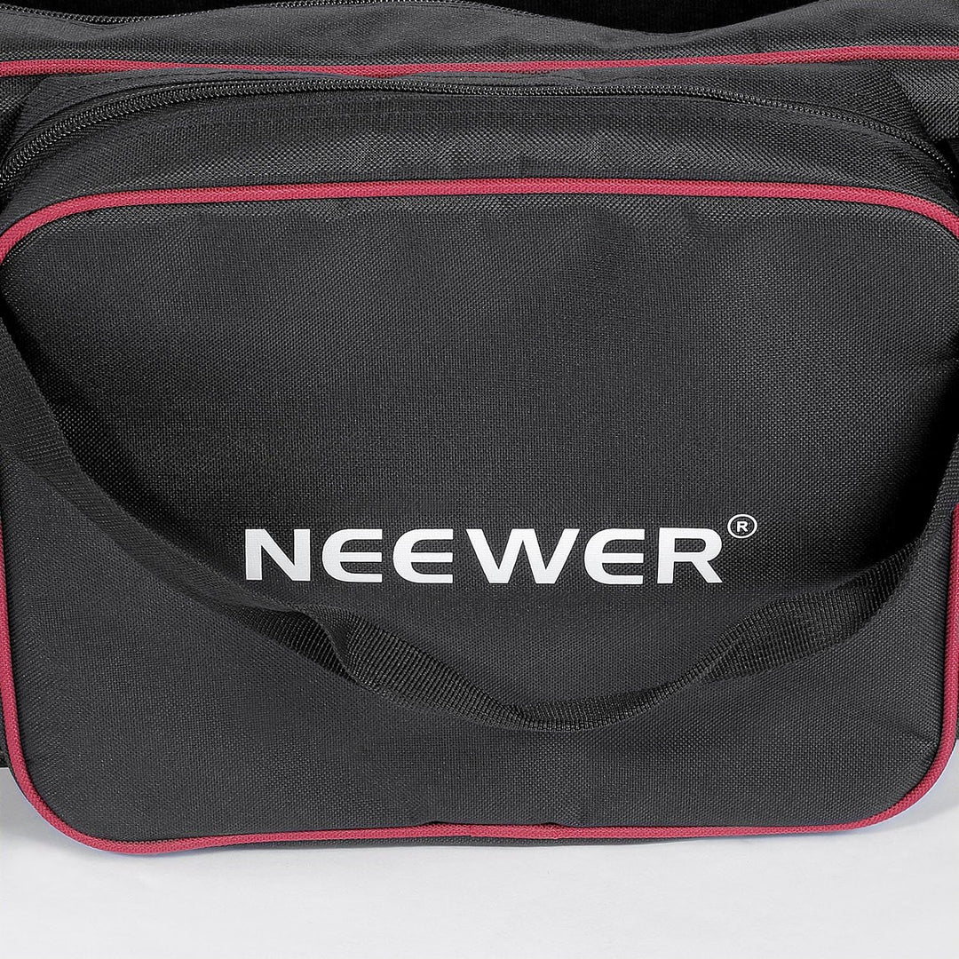 NEEWER 100 x 25 x 25 cm, Tragetasche für Fotostudio, mit extra Seitentasche für Lichtständer, Galgen