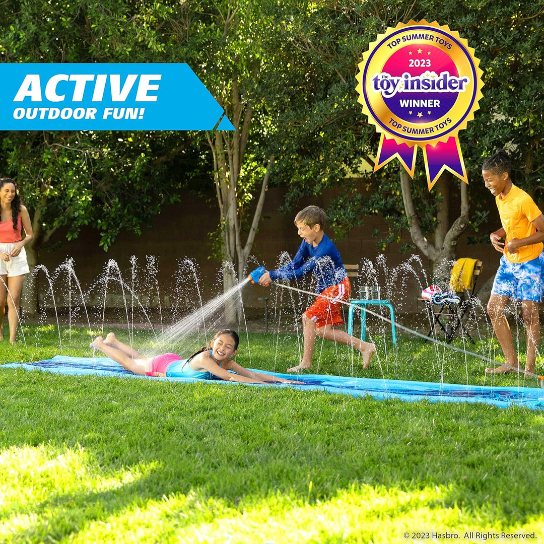NERF Super Soaker Blast Wasserrutsche - Die ultimative 4,6 m Outdoor-Rutsche für Kinder - Inklusive