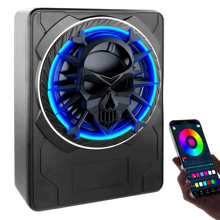 Aktiver Subwoofer für Auto, unter den Sitzen montierbar, maximale Leistung 1200W, 10 Zoll, integrier