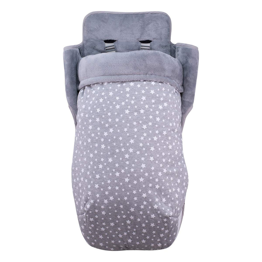JYOKO KIDS Fusssack Kompatibel mit Maclaren, White Star FLEECE