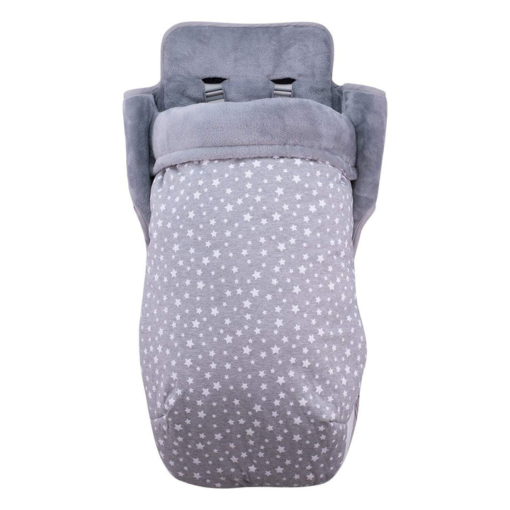 JYOKO KIDS Fusssack Kompatibel mit Maclaren, White Star FLEECE
