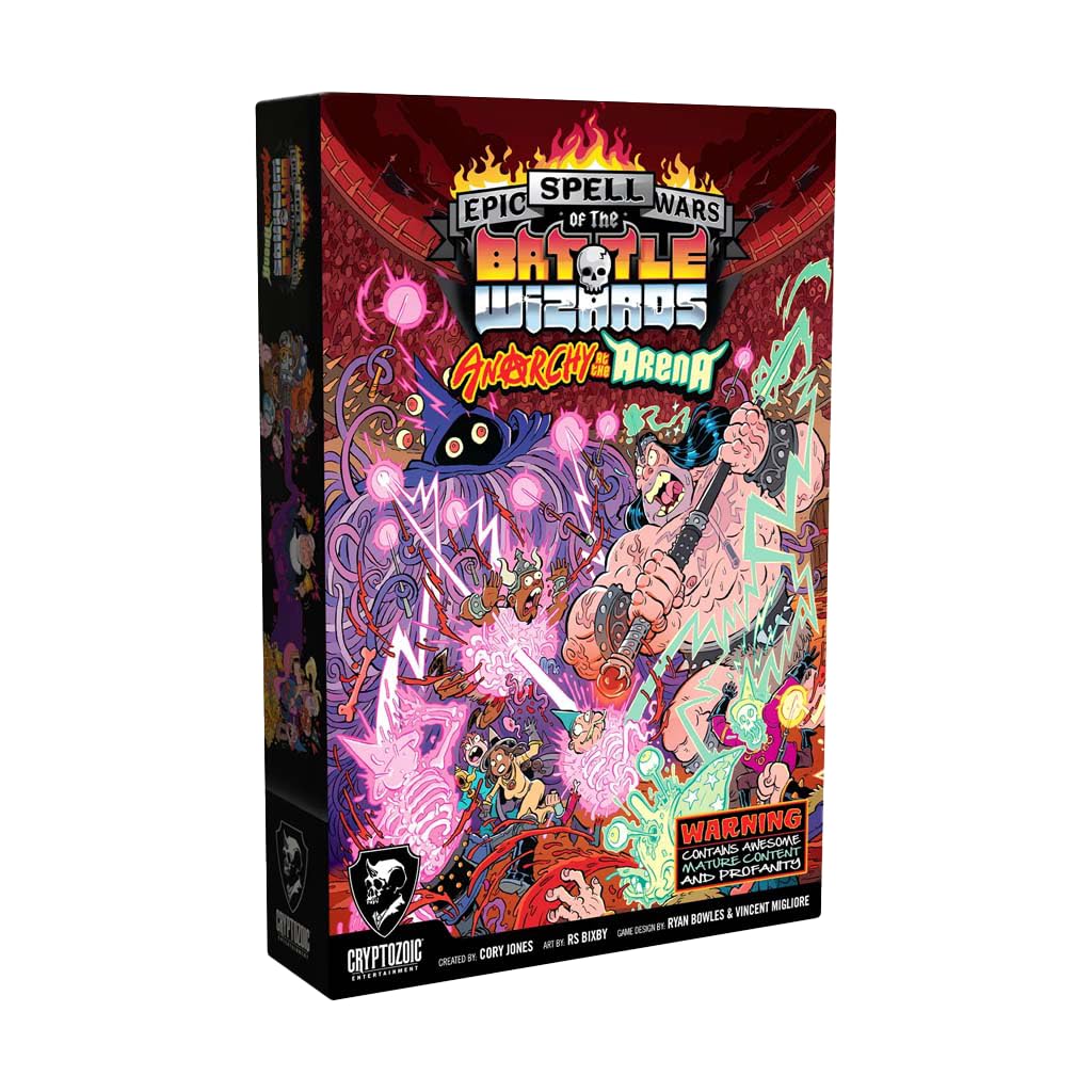 Cryptozoic | Epic Spell Wars of The Battle Wizards: Anarchy at The Arena | Card Game | Stand Alone |