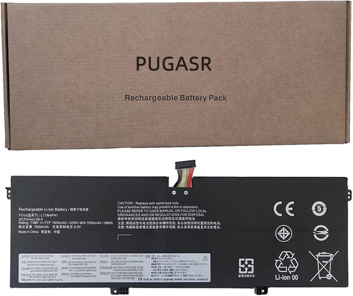 PUGASR L17M4PH1 L17C4PH1 Laptop Akku Kompatibel mit Lenovo Yoga 7 Pro Pro-13IKB C930 C930-13 C930-13