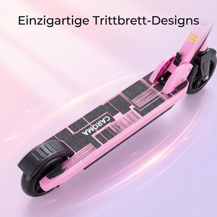 Caroma Elektroroller für Kinder von 6-12 Jahren, 150W Motor bis 16 km/h E Scooter, Faltbarer E Rolle
