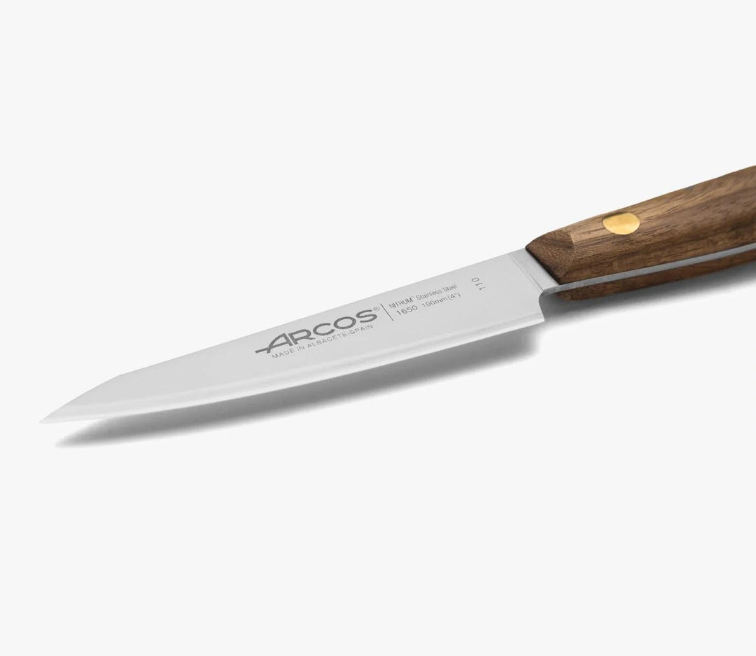 Arcos Serie Nordika - Gemüsemesser | Schälmesser - Edelstahl NITRUM - Klinge 100 mm - Ovengkol Holzg