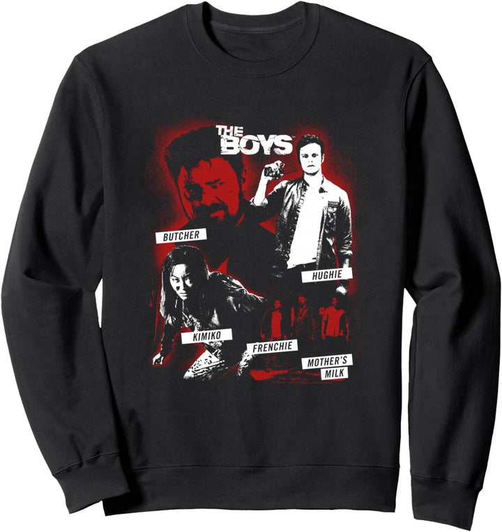 The Boys Kontrastgruppencollage Sweatshirt