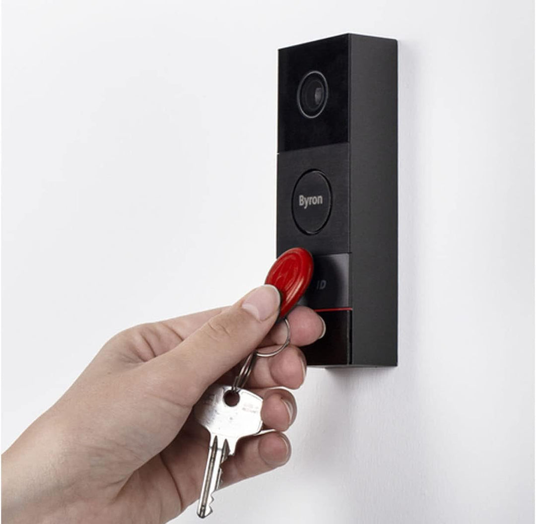 Video Türsprechanlage mit Türöffner, App & RFID Chip für 1 Familienhaus