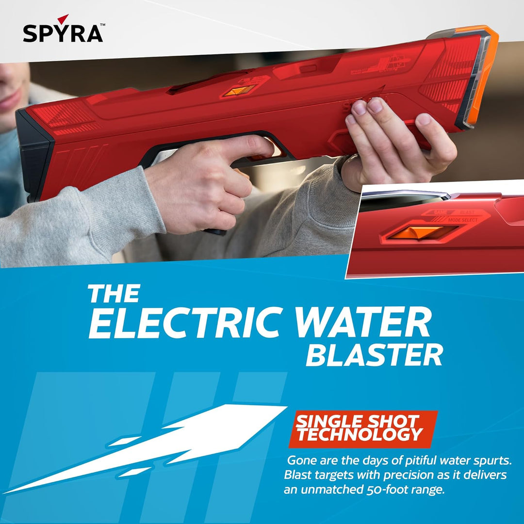 SpyraFour – Premium Wasserblaster für maximale Leistung, mehr Reichweite, mehr Tank, mehr Power, Ada