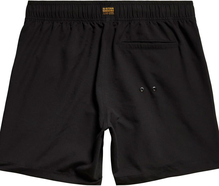 G-STAR RAW Herren Dirik Solid Badehose S Schwarz (Dk Black D22958-a505-6484), S Schwarz (Dk Black D2