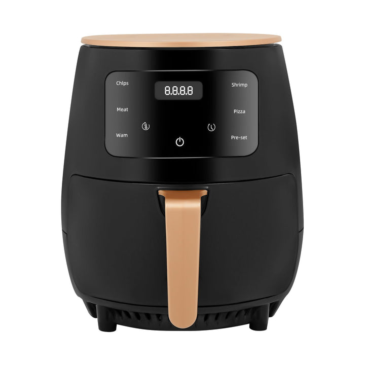 Heissluftfritteuse 3.5L, Fritteuse ohne Öl, Kompakter 2400W AirFryer, Antihaftbeschichtung, Kompakte