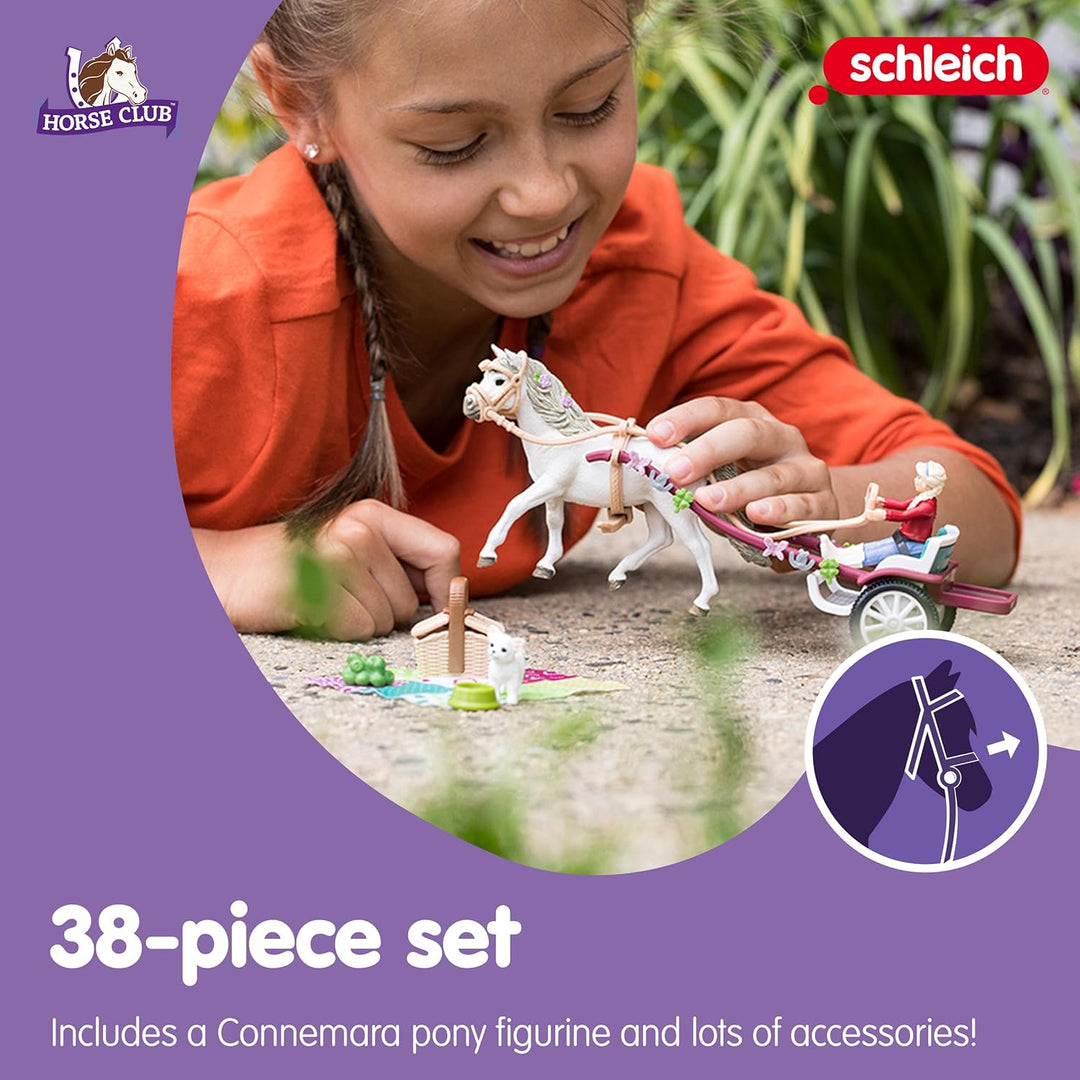 schleich 42467 Kutsche für Pferdeshow, für Kinder ab 5 Jahren, HORSE CLUB - Spielset alte Verpackung