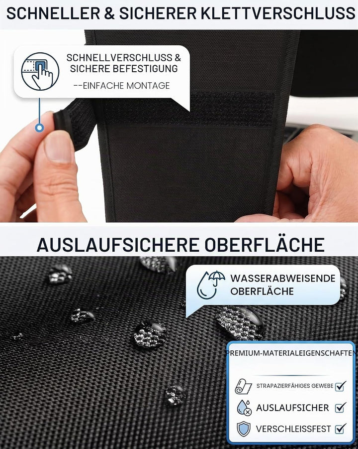 Laptop-Sonnenschutz für Arbeiten im Freien, leichte Computer-Sichtschutzhaube und Blendschutz, faltb